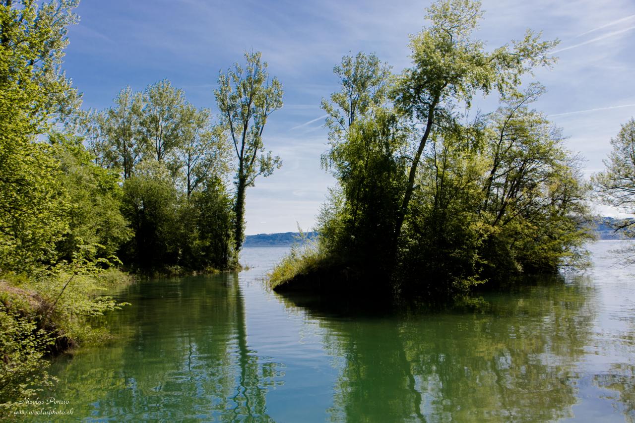crue du lac de Neuchâtel, mai 2015