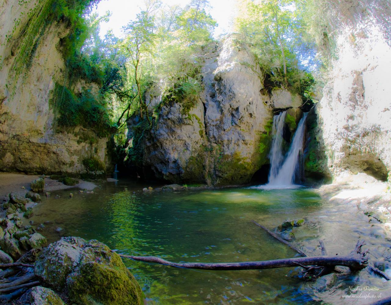 cascade de la Tine de Conflens